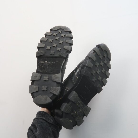 Balenciaga Staple Leather Chelsea Boots Black 39.5 - Picture 8 of 13